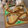 Melissa & Doug Round The Site Construction Truck Rug -Children Furniture Store GUEST c6d75cc9 1a7a 4d79 a1ad fb06b410ac35