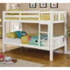 HOMES: Inside + Out Twin Over Twin Kids' Clare Bunk Bed White - IoHOMES -Children Furniture Store GUEST c8006e69 b82e 464f 970e 06b3c96ed98c