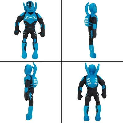 Blue Beetle Throw Pillow 3 Blue Beetle Throw Pillow