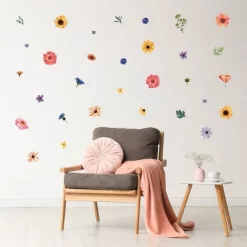 Watercolor Wildflowers Wall Decor - Decalcomania 11 Watercolor Wildflowers Wall Decor - Decalcomania -Children Furniture Store GUEST c9186c74 2c62 4236 aff2 43042f0e4e66