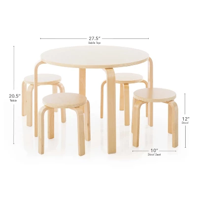 Guidecraft Nordic Toddler Table And Chair Set 7 Guidecraft Nordic Toddler Table And Chair Set - Image 5