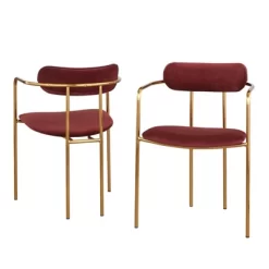Set Of 2 Healey Retro Velvet Dining Armchairs - Buylateral 14 Set Of 2 Healey Retro Velvet Dining Armchairs - Buylateral -Children Furniture Store GUEST ca23b399 17ff 424a a586 ace3112120fc