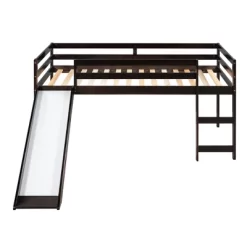 Twin Size Loft Bed With Slide - ModernLuxe -Children Furniture Store GUEST ca900bde 809b 487e a805 fc2c04a7664b