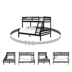 Induzy Solid Wood Bunk Beds Matte Black - South Shore 19 Induzy Solid Wood Bunk Beds Matte Black - South Shore -Children Furniture Store GUEST cb919afb 9c8e 4291 9f4c 919d61af9018