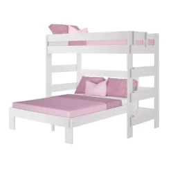 Max & Lily Farmhouse Twin Over Queen L-Shaped Bunk Bed -Children Furniture Store GUEST cbcd1295 4d56 482f 902e 26fe1ab4624c