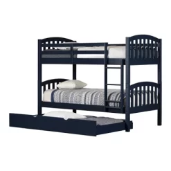 Asten Bunk Beds With Trundle Blue - South Shore -Children Furniture Store GUEST cd0c4132 214d 41a2 9ada 11224fe4f30a