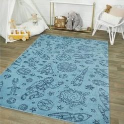 Space Rockets Kids' Rug - Balta Rugs -Children Furniture Store GUEST d120042a f561 410c bf68 0d9dd9e18e96