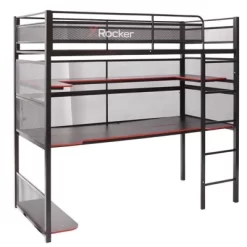 Gaming Bunk Bed Black/Red - X Rocker -Children Furniture Store GUEST d176e220 9a1e 479f 9d1e 0355d305b465
