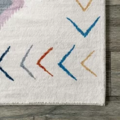 NuLOOM Marj Southwestern Kids Machine Washable Area Rug -Children Furniture Store GUEST d3d28e05 90c9 406f bd0d a79a0ae9c4e6