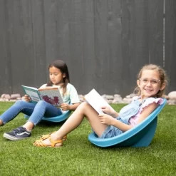 ECR4Kids Leaf Floor Seat, Portable Plastic Kid's Scoop Chair, 6-Piece -Children Furniture Store GUEST d4f519ab add8 46d2 817f 9885dc20503a