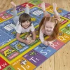 KC CUBS Boy & Girl Kids ABC Alphabet, Seasons, Months & Days Educational Learning & Fun Game Play Nursery Bedroom Classroom Rug Carpet