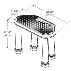UNiPLAY Indoor/Outdoor Toddler Activity Table Set With 25 Piece Building Blocks -Children Furniture Store GUEST d95cccac 0dd9 403d 990e e10baa87d979