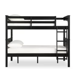 Full Over Full Petty Wood Bunk Bed With USB Port - Room & Joy -Children Furniture Store GUEST d9655f5d ec97 4a03 a716 3e99222164b4