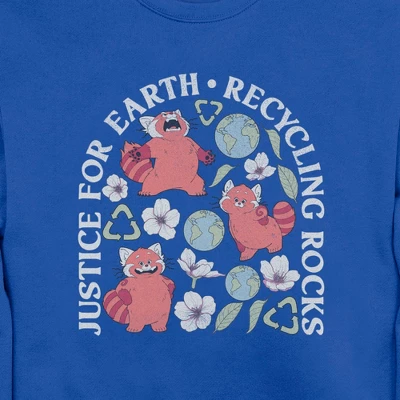 Men's Turning Red Recycling Rocks Sweatshirt 3 Men's Turning Red Recycling Rocks Sweatshirt