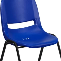 Flash Furniture HERCULES Series 661 Lb. Capacity Ergonomic Shell Stack Chair With 16'' Seat Height -Children Furniture Store GUEST dc84f100 7596 494a 8177 28b4d0e5cd24
