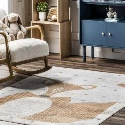 NuLOOM Talia Bashful Fox Kids Machine Washable Area Rug 18 NuLOOM Talia Bashful Fox Kids Machine Washable Area Rug -Children Furniture Store GUEST dc9b52ae c137 4af4 9f70 5ef0cc44ff88