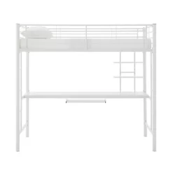 Full Analise Metal Loft Bed With Wood Desk - Saracina Home 17 Full Analise Metal Loft Bed With Wood Desk - Saracina Home -Children Furniture Store GUEST de1c8205 7f55 43ae 9d6a 8f54141f4fdd