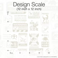 Jurassic World Dominion Signs Peel And Stick Wallpaper - RoomMates 9 Jurassic World Dominion Signs Peel And Stick Wallpaper - RoomMates -Children Furniture Store GUEST e0f61d5c 0978 4d20 82df 05776e762be4