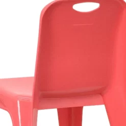 Flash Furniture 4 Pack Plastic Stackable School Chair With Carrying Handle And 11'' Seat Height -Children Furniture Store GUEST e138b11b 99b1 49c0 8853 acc0b8de1a34 1