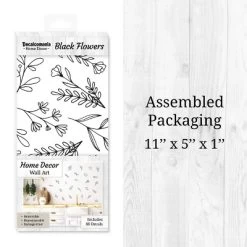 Black Flowers Wall Decor - Decalcomania 13 Black Flowers Wall Decor - Decalcomania -Children Furniture Store GUEST e205af94 b34c 4d80 a40d b03af8898a61