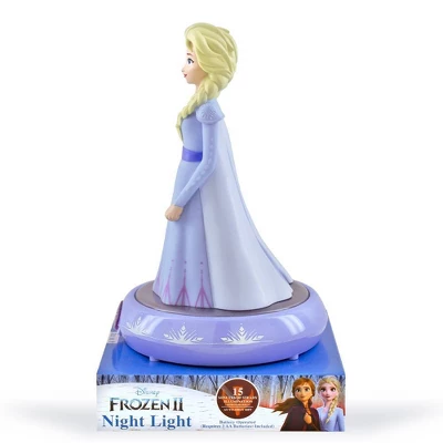 Frozen 2 Elsa LED Nightlight Purple 4 Frozen 2 Elsa LED Nightlight Purple - Image 2