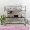 Zachary Loft Bed Pewter - Powell 2 Zachary Loft Bed Pewter - Powell -Children Furniture Store GUEST e3603255 1050 43dd 9843 42b6764cacc2