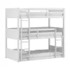 Twin Capri Wood Triple Bunk Bed White - Hillsdale Furniture 1 Twin Capri Wood Triple Bunk Bed White - Hillsdale Furniture -Children Furniture Store GUEST e48d4880 8636 43af af2f 17d67622354c