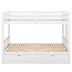 Twin Over Twin Pull-out Bunk Bed With Trundle Bed And Ladder-ModernLuxe 16 Twin Over Twin Pull-out Bunk Bed With Trundle Bed And Ladder-ModernLuxe -Children Furniture Store GUEST e89d148b c272 4f94 b848 f1d0e07c7fc3