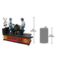 Design Toscano Railroad Handcar Collectors' Die Cast Iron Mechanical Coin Bank -Children Furniture Store GUEST e96e9e39 82cf 4c76 809a 6b4a9ee6cf39