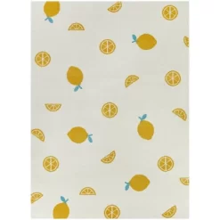 Lemons Kids' Rugs White - Balta Rugs 13 Lemons Kids' Rugs White - Balta Rugs -Children Furniture Store GUEST e9dcd400 2f6b 4730 80f9 b545f612dcf5