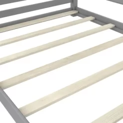 Full Over Full Alaina Floor Wood Bunk Bed - Room & Joy -Children Furniture Store GUEST e9e8ac8d 25e6 44e3 bdf5 f9c16ecd340d