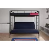 Twin Over Futon Leonora Metal Bunk Bed - Room & Joy -Children Furniture Store GUEST eb0f7d76 3b64 4a8c 9e24 6c0b1fb8c593