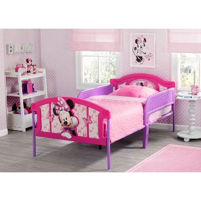 Twin Disney Minnie Mouse Plastic 3D Bed - Delta Children 3 Twin Disney Minnie Mouse Plastic 3D Bed - Delta Children