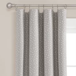 Kids' Pixie Fox Geo Blackout Single Window Curtain Panel - Lush Décor