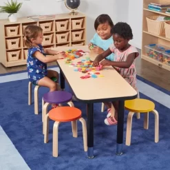 ECR4Kids Bentwood Stacking Stools For Kids, Playroom/Daycare Flexible Seating, 12" Height, 6-Piece 20 ECR4Kids Bentwood Stacking Stools For Kids, Playroom/Daycare Flexible Seating, 12" Height, 6-Piece -Children Furniture Store GUEST ed55598a 975c 48fa b947 b683a67cd6e4