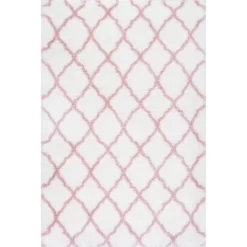 NuLOOM Nelda Trellis Kids Shag Area Rug -Children Furniture Store GUEST eefc770d eb4b 461d 8a54 1c65681ef029