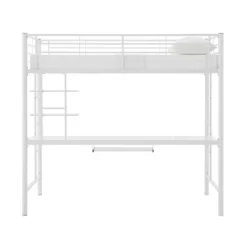 Full Analise Metal Loft Bed With Wood Desk - Saracina Home 15 Full Analise Metal Loft Bed With Wood Desk - Saracina Home -Children Furniture Store GUEST ef590c51 a4bf 4908 8acd 956e684765f6