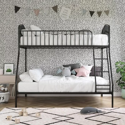 Twin/Full Kids' Bushwick Metal Bunk Bed - Novogratz 4 Twin/Full Kids' Bushwick Metal Bunk Bed - Novogratz - Image 2
