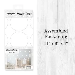 Polka Dots Wall Decor White - Decalcomania -Children Furniture Store GUEST f0dc03f6 cd43 4401 a9e7 e0cb511b2502
