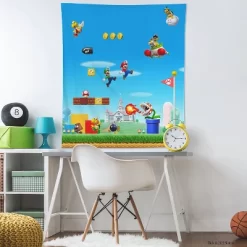 Nintendo Super Mario Tapestry - RoomMates 8 Nintendo Super Mario Tapestry - RoomMates -Children Furniture Store GUEST f0df1c50 b98b 4102 85e1 d2082fade145