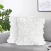 Set Of 2 Rose Decorative Accent Throw Pillows White - Sweet Jojo Designs -Children Furniture Store GUEST f21487de de49 4587 b02f 76f4fd91c1e1