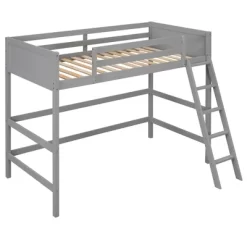Twin Size Wood Loft Bed With Ladder-ModernLuxe 15 Twin Size Wood Loft Bed With Ladder-ModernLuxe -Children Furniture Store GUEST f26389ce c394 4c07 b04c 47de6cf5f3d5
