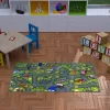 Jungtier Boy & Girl Kids Retro City Road Car Vehicle Traffic Educational Learning & Game Play Nursery Bedroom Classroom Rug Carpet, 2' 7" X 5' 0" -Children Furniture Store GUEST f3166e37 0cf4 4dbb 90c3 82a7b0031d00