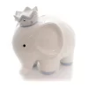 Bank White/Blue Coco Elephant Bank - One Bank 7.75 Inches - Baby Hand Painted - 3781Bl - Ceramic - Off-White -Children Furniture Store GUEST f32b8c49 941c 4f94 bae1 0b354169a58a