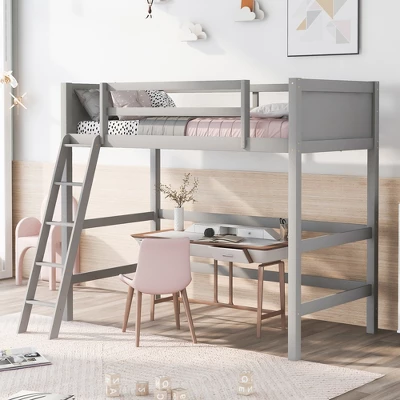 Twin Size Wood Loft Bed With Ladder-ModernLuxe 10 Twin Size Wood Loft Bed With Ladder-ModernLuxe - Image 8