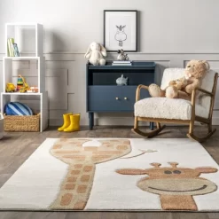 NuLOOM Anabell Giraffe Kids Area Rug 17 NuLOOM Anabell Giraffe Kids Area Rug -Children Furniture Store GUEST f71b4183 5bf1 4812 b440 e7e59171663a