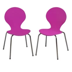 Set Of 2 Kids' Bentwood Chairs With Chrome Legs - Gift Mark 11 Set Of 2 Kids' Bentwood Chairs With Chrome Legs - Gift Mark -Children Furniture Store GUEST f888db40 7a58 499d bbba 8bd6ad5e806b