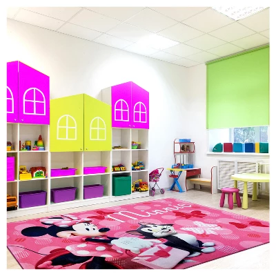 5'x7' Disney Minnie Mouse Pink Rug 3 5'x7' Disney Minnie Mouse Pink Rug