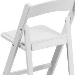 Flash Furniture Kids Folding Chairs With Padded Seats | Set Of 2 White Resin Folding Chair With Vinyl Padded Seat For Kids -Children Furniture Store GUEST fc157337 1ec5 4f84 8d1a ec6c6ca06a4e 1