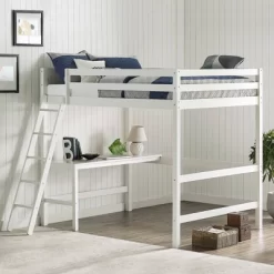 Full Caspian Loft Bed White - Hillsdale Furniture -Children Furniture Store GUEST ff39bdc2 b6cd 4ca2 941e 0fd737d2b9c5